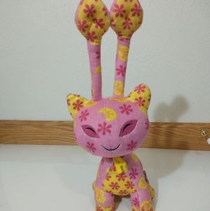 Neopets Disco Aisha Interactive Plush Talking Light Up Toy Limited Too Edition